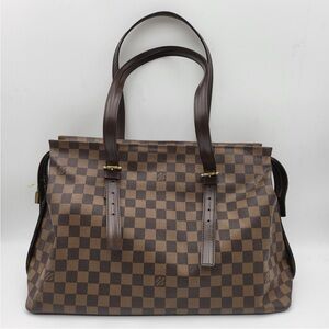 Louis Vuitton Chelsea Damier Ebene Tote/Shoulder Bag